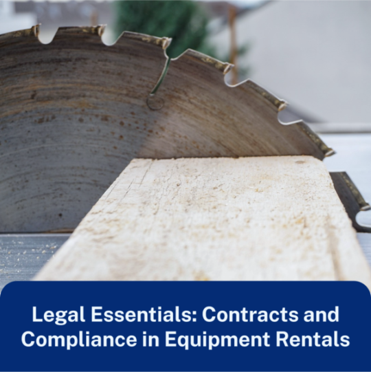Guide to equipment contracts and compliance