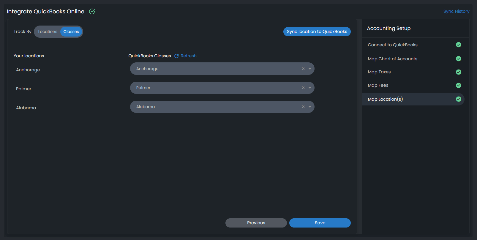 QuickBooks online Integrations